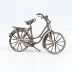 NO RESERVE B. Peier - Fiets - Miniatuur figuur - .835 zilver