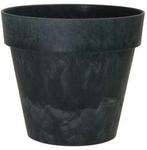 Bloempot Bloemenvaas Ibiza beton Zwart 12 cm, Nieuw