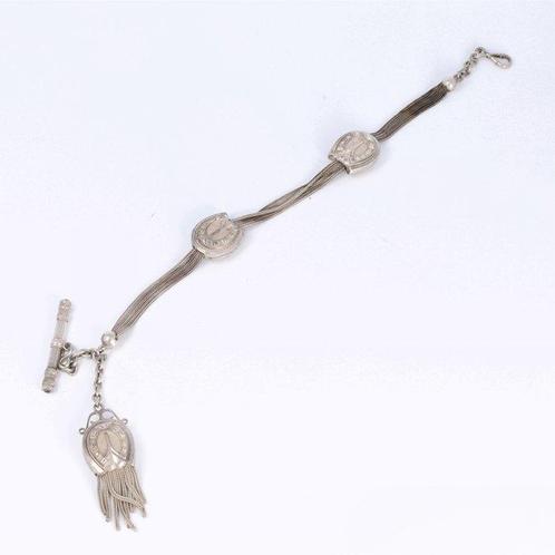 Horloge ketting (Frankrijk 1850-1900), Antiek en Kunst, Antiek | Zilver en Goud