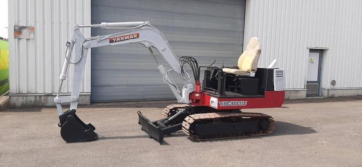 Veiling: Minigraver Yanmar YB301U Diesel, Zakelijke goederen, Machines en Bouw | Kranen en Graafmachines, Ophalen