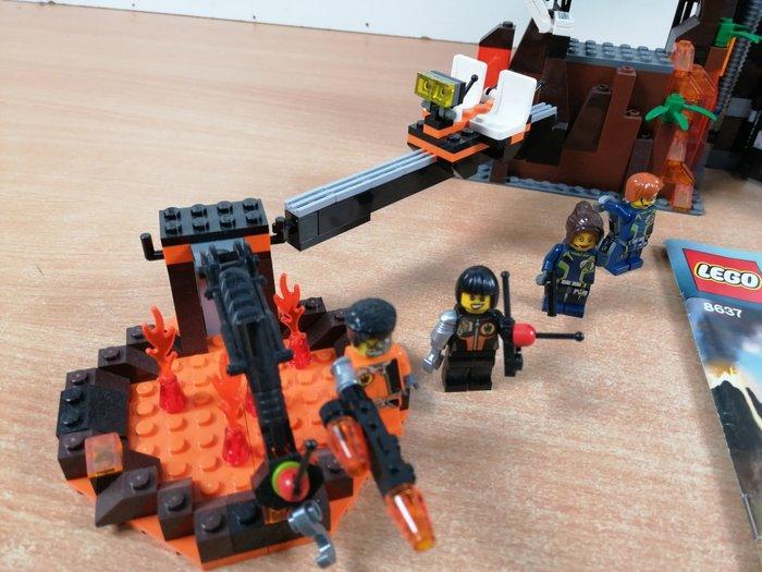 Lego Set - Agents - 8637-1 Mission 8: Volcano Base compleet, Enfants & Bébés, Jouets | Duplo & Lego