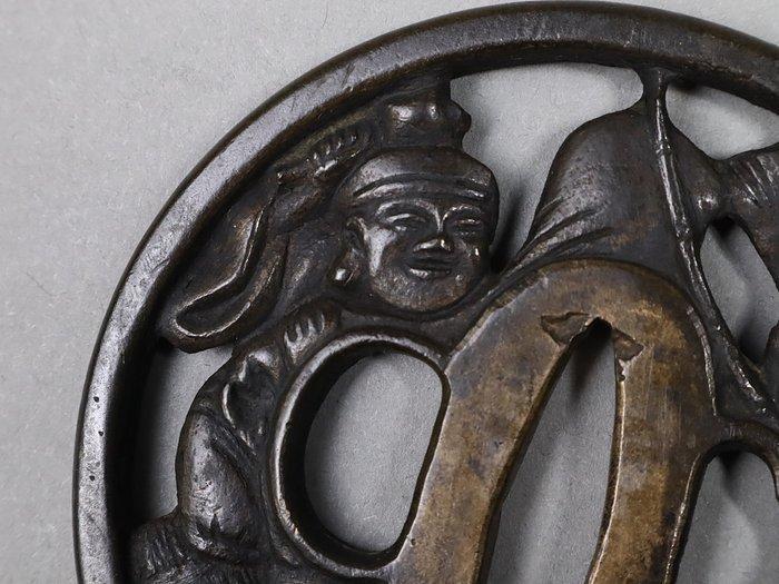 Yamato ju Ietsugu () - Twee Geluksgoden (Ebisu &, Antiek en Kunst, Antiek | Overige Antiek