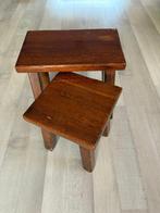 Tables gigognes - Chêne - Deux tables d’appoint