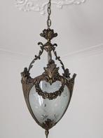 Lampe à suspendre - Bronze, Cristal, Antiek en Kunst