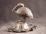 Jugendstil - Sculpture, Beeld van een vogel - 18 cm - Bronze, Antiek en Kunst