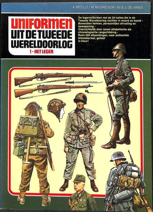 Uniformen uit de tweede wereldoorlog. 1 Het leger Mollo, Boeken, Overige Boeken, Gelezen, Verzenden