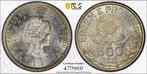 Brazilië. 500 Reis 1913 - PCGS MS65, Postzegels en Munten