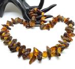 Oud ketting van natuurlijke Baltisch amber kralen 56,7 g -, Verzamelen