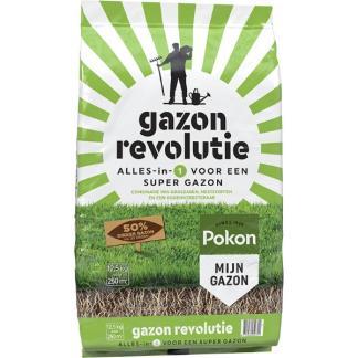 Pokon Gazon Revolutie | 12.5 kg (Meststof, 250 m²), Tuin en Terras, Gras en Kunstgras, Verzenden