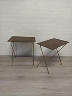 Tables gigognes - Métal, carton - pliable