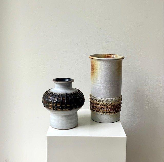 Hutschenreuther und VEB Haldensleben - Vase (2) - Céramique, Antiek en Kunst, Antiek | Glaswerk en Kristal