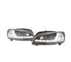 Phares Pour Peugeot 106 96-05 Feux Diurnes Led Fond Noir, Auto-onderdelen, Verzenden, Nieuw