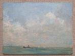 Maurice Seghers (1883-1959) - Wolken boven de zee - Knokke -, Antiquités & Art, Art | Peinture | Classique