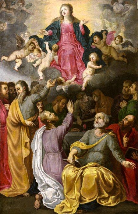 Hendrick van Balen (1575-1632), Kring van - Assunzione della, Antiek en Kunst, Kunst | Schilderijen | Klassiek