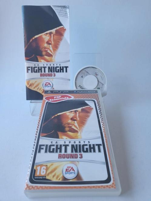 EA Sports Fight Night Round 3 Essentials PSP, Consoles de jeu & Jeux vidéo, Jeux | Sony PlayStation Portable, Enlèvement ou Envoi