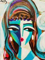 Hrasarkos (1975) - Portrait, Antiek en Kunst, Kunst | Schilderijen | Klassiek