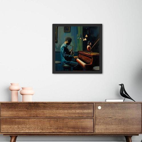 Le Yack (1972) - JazzMuse, Antiek en Kunst, Kunst | Schilderijen | Modern