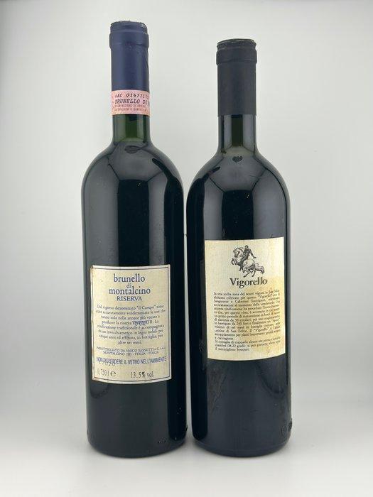 1991 VascoSassetti Brunello di Montalcino Riserva 1985 San, Verzamelen, Wijnen
