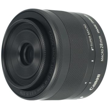 Canon EF-M 28mm F/3.5 Macro IS STM occasion, Verzenden