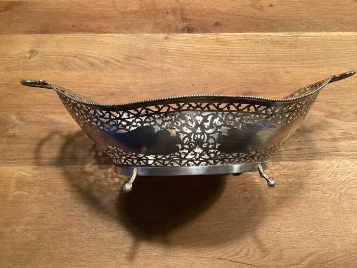 Corbeille à pain - Argent 835 - Panier à pain en argent, Antiek en Kunst, Antiek | Zilver en Goud