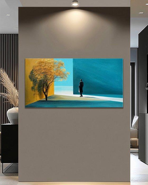 Pippo - Threshold of Light, Antiek en Kunst, Kunst | Schilderijen | Modern