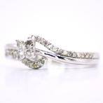 Zonder Minimumprijs - Ring Platina - 0.53ct. tw. Diamant, Handtassen en Accessoires, Ringen, Nieuw