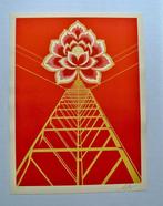 Shepard Fairey (OBEY) (1970) - Flower Power (Red) + Guns &