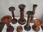 Chandelier (7) - Bois - groupe de chandeliers en bois