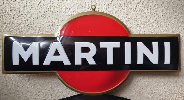 Martini - Metalen bord MARTINI - Reclamebord - Metaal, Antiek en Kunst, Antiek | Wandborden en Tegels