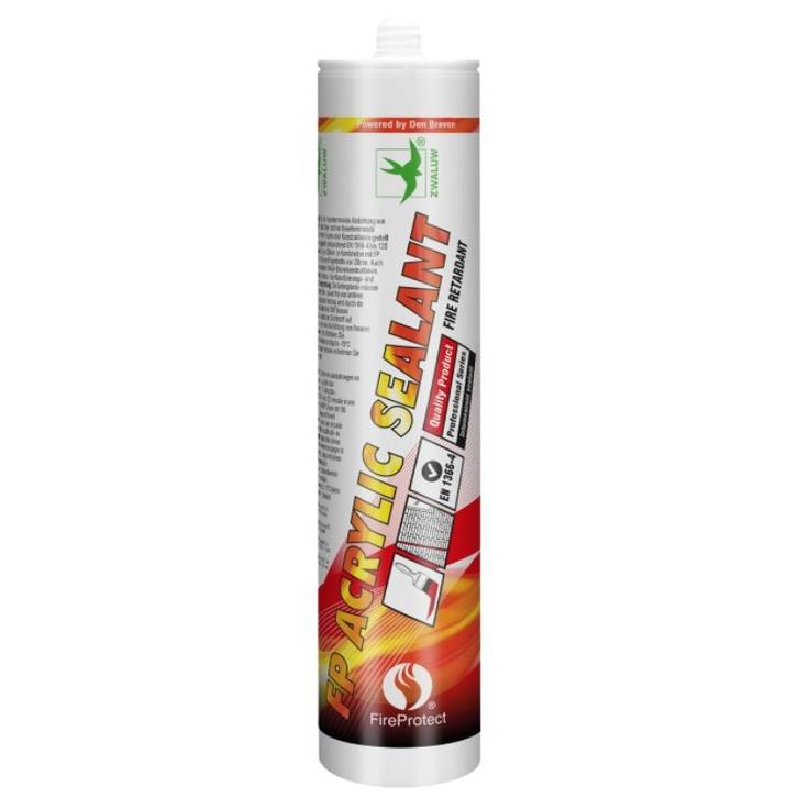 Zwaluw Brandwerende acrylaatkit - FP Acrylic Sealant - 310ml, Doe-het-zelf en Bouw, Ventilatie en Afzuiging, Nieuw, Verzenden