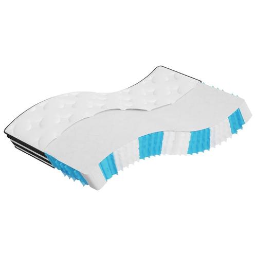 vidaXL Pocketveringmatras middelhard 100x200 cm, Huis en Inrichting, Slaapkamer | Matrassen en Bedbodems, Nieuw, Verzenden