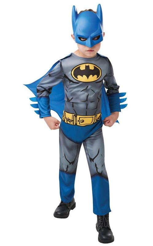 Batman Pak Kind Blauw, Kinderen en Baby's, Carnavalskleding en Verkleedspullen, Nieuw, Verzenden