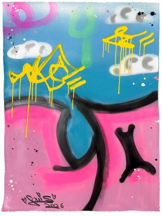 Louis Michel Krüger - Lo, Antiek en Kunst, Kunst | Schilderijen | Modern