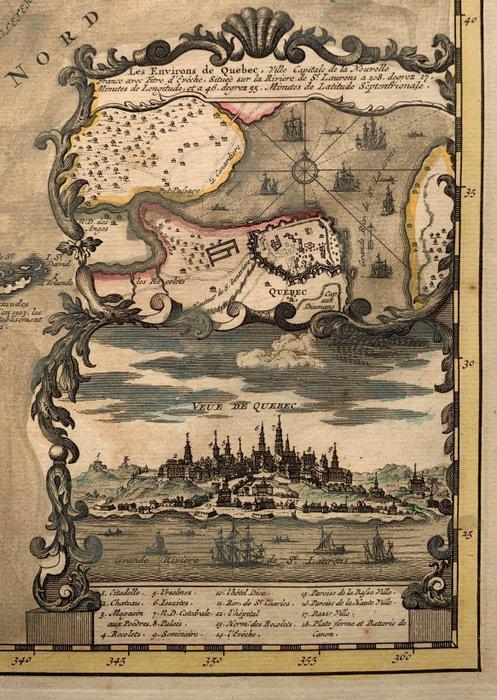 Noord Amerika - Canada; H. Chatelain - Carte De La Nouvelle, Boeken, Atlassen en Landkaarten