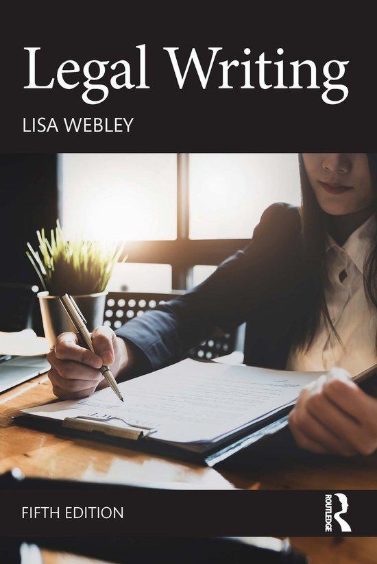 Legal Writing 9781138586154 Lisa Webley, Boeken, Taal | Engels, Zo goed als nieuw, Verzenden