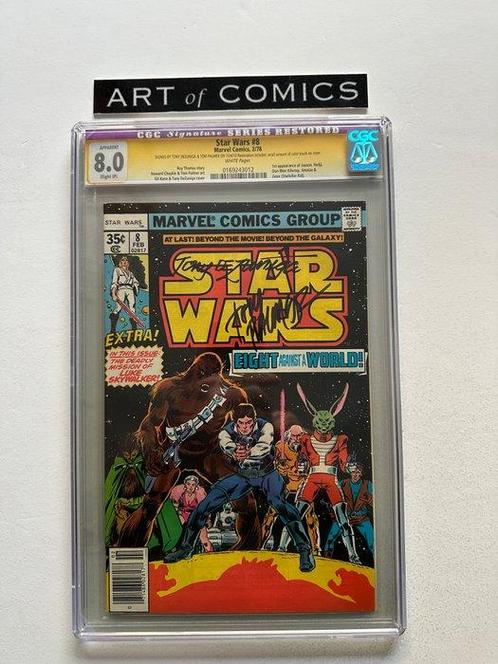 Star Wars #8 - Signed by Tony Dezuniga, Tom Palmer - 1st, Boeken, Strips | Comics