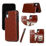 Retro iPhone 12 Pro Leren Flip Case Portefeuille - Wallet, Telecommunicatie, Mobiele telefoons | Hoesjes en Screenprotectors | Apple iPhone