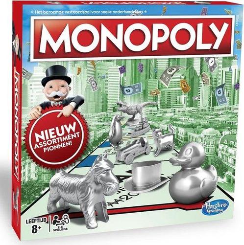 Bordspel Monopoly Classic (Bordspellen & Puzzels), Kinderen en Baby's, Speelgoed | Kinderpuzzels, Nieuw, Verzenden