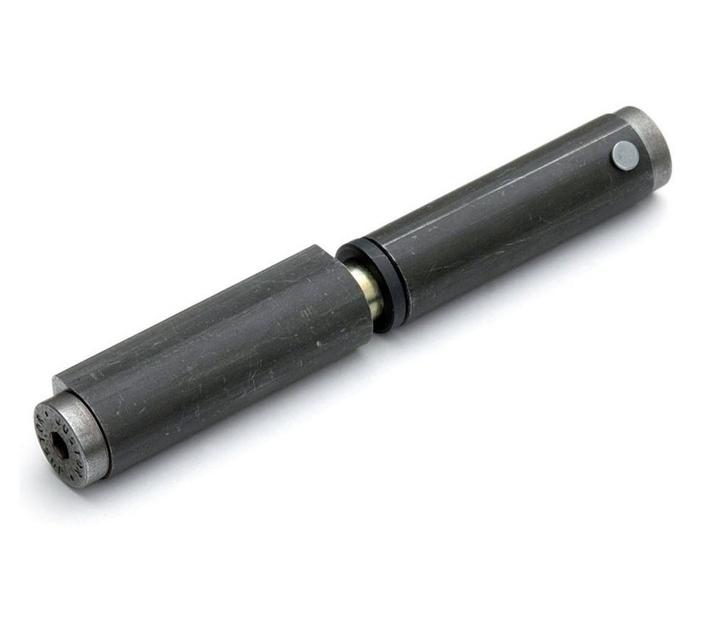 Aanlaspaumelle met veer en ring 120x18 mm, Doe-het-zelf en Bouw, Hang- en Sluitwerk, Klink of Kruk, Nieuw, Overige materialen