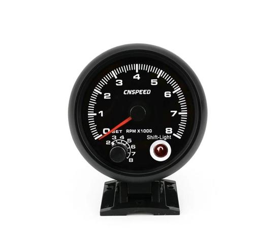 3 3/4 Universal 0-8000 Rpm Gauge Met Inter Shift Light, Autos : Divers, Accessoires de voiture, Enlèvement ou Envoi