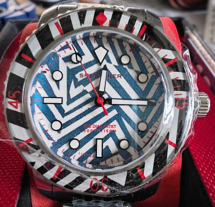 Spinnaker - SPINNAKER Fleuss 40 Razzle Dazzle Limited, Handtassen en Accessoires, Horloges | Heren