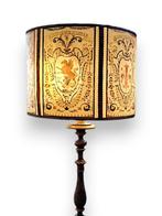 Vloerlamp om te lezen - Hout, Textiel - Piantana Stemmi, Antiek en Kunst