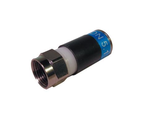 Cabelcon CX-3 compressie F-connector F-56 5.1 HP, TV, Hi-fi & Vidéo, Antennes paroboliques, Enlèvement ou Envoi