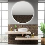 BWS Badkamerspiegel | Spark | Rond | met LED verlichting |, Doe-het-zelf en Bouw, Ophalen of Verzenden, Nieuw, Bad