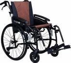 Opvouwbare Rolstoel Excel G-Logic Brown Lichtgewicht (Nieuw), Diversen, Rolstoelen, Ophalen of Verzenden, Inklapbaar, Nieuw, Handbewogen rolstoel