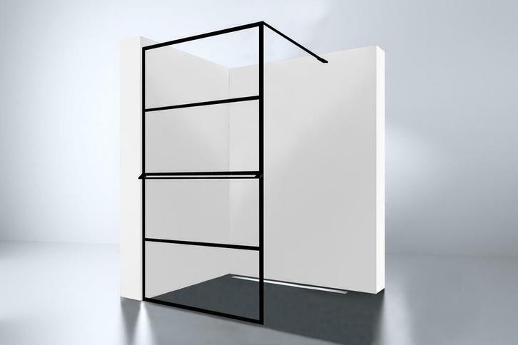 Noire 1200 screen inloopdouche Walk-In 1200x2000x10mm, Doe-het-zelf en Bouw, Sanitair, Ophalen of Verzenden
