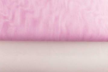 Tule stof lichtroze - Polyester stof 40m op rol, Ophalen of Verzenden