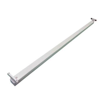 TL ARMATUUR - 150cm - Aluminium - Voor Dubbele LED TL buis