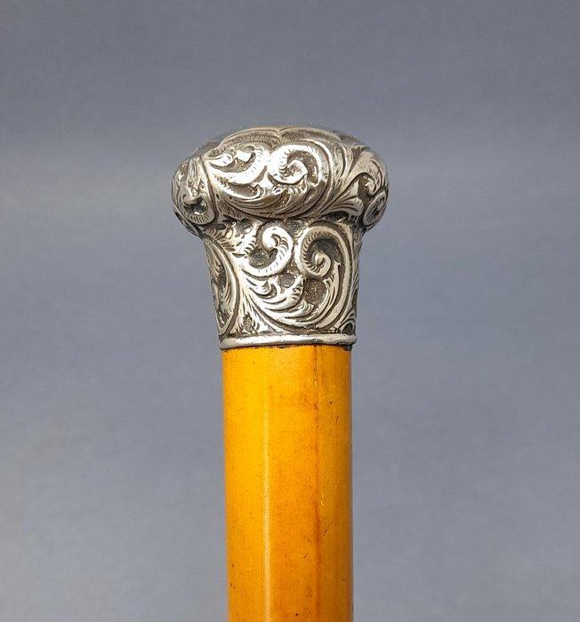 Wandelstok - .925 zilver, Antiek en Kunst, Curiosa en Brocante