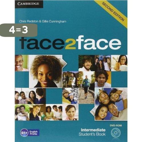 face2face Intermediate Students Book with DVD-ROM, Boeken, Taal | Engels, Gelezen, Verzenden